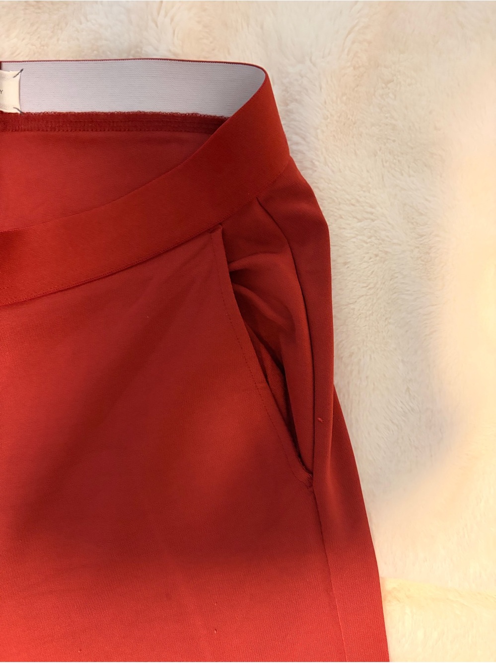 Lou Grey  Wide-Leg Pull-On Pants - Rust Red - Picture 4 of 4